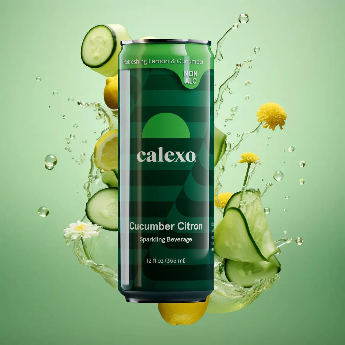 Calexo Cucumber Citron 355ml x 4本