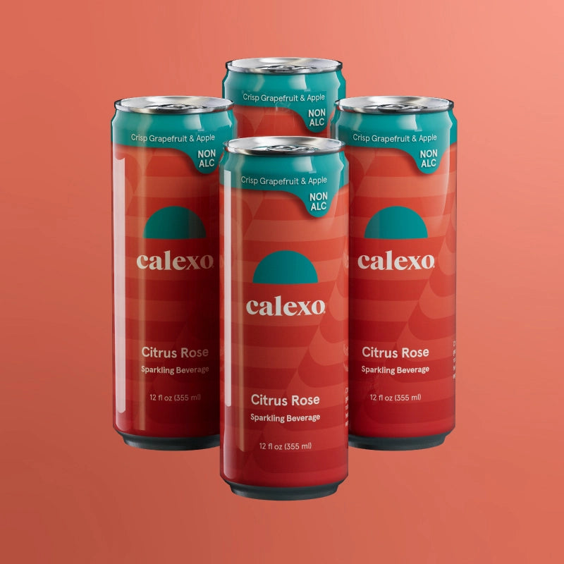 Calexo Citrus Rose 355ml x 4本