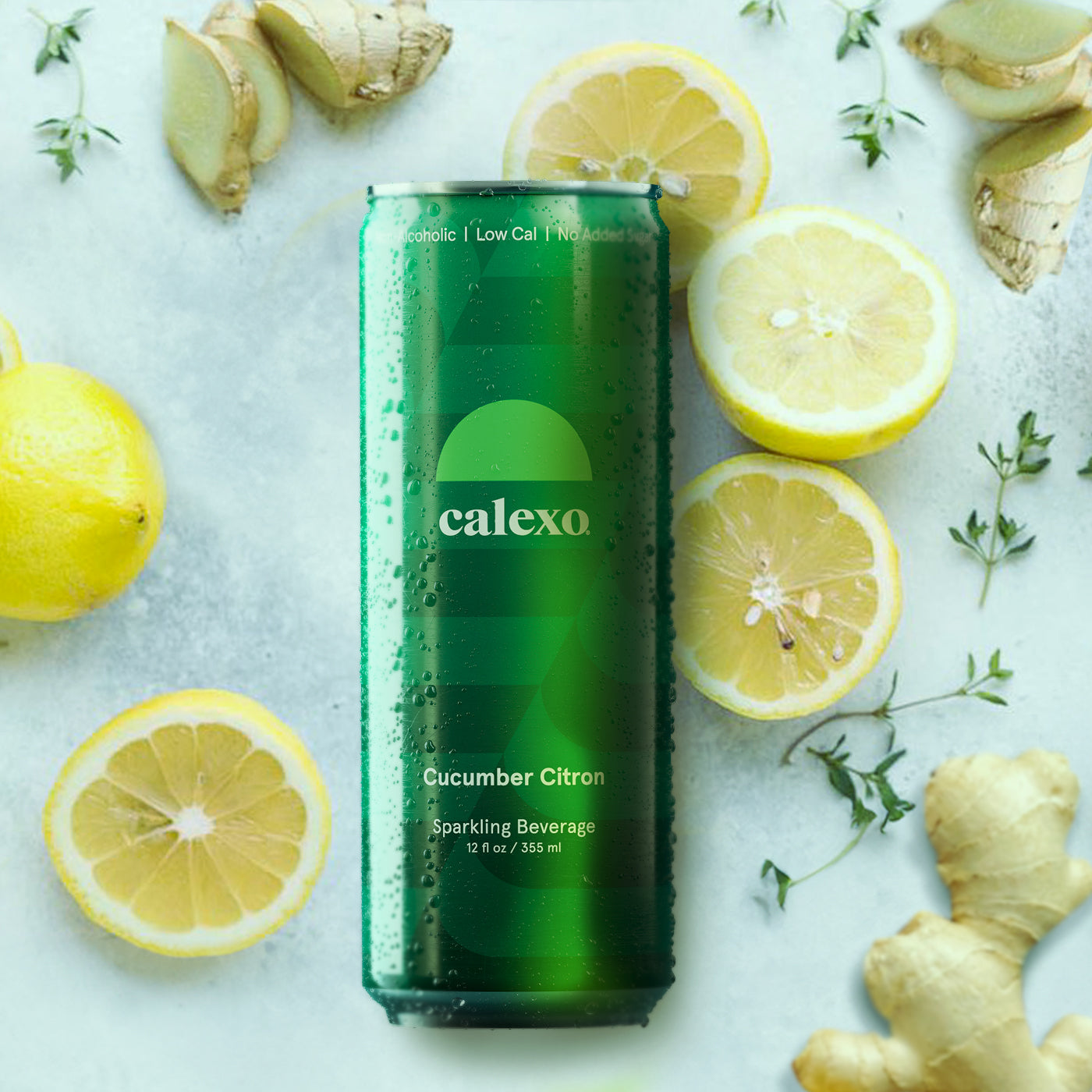 Calexo Cucumber Citron 355ml x 4本