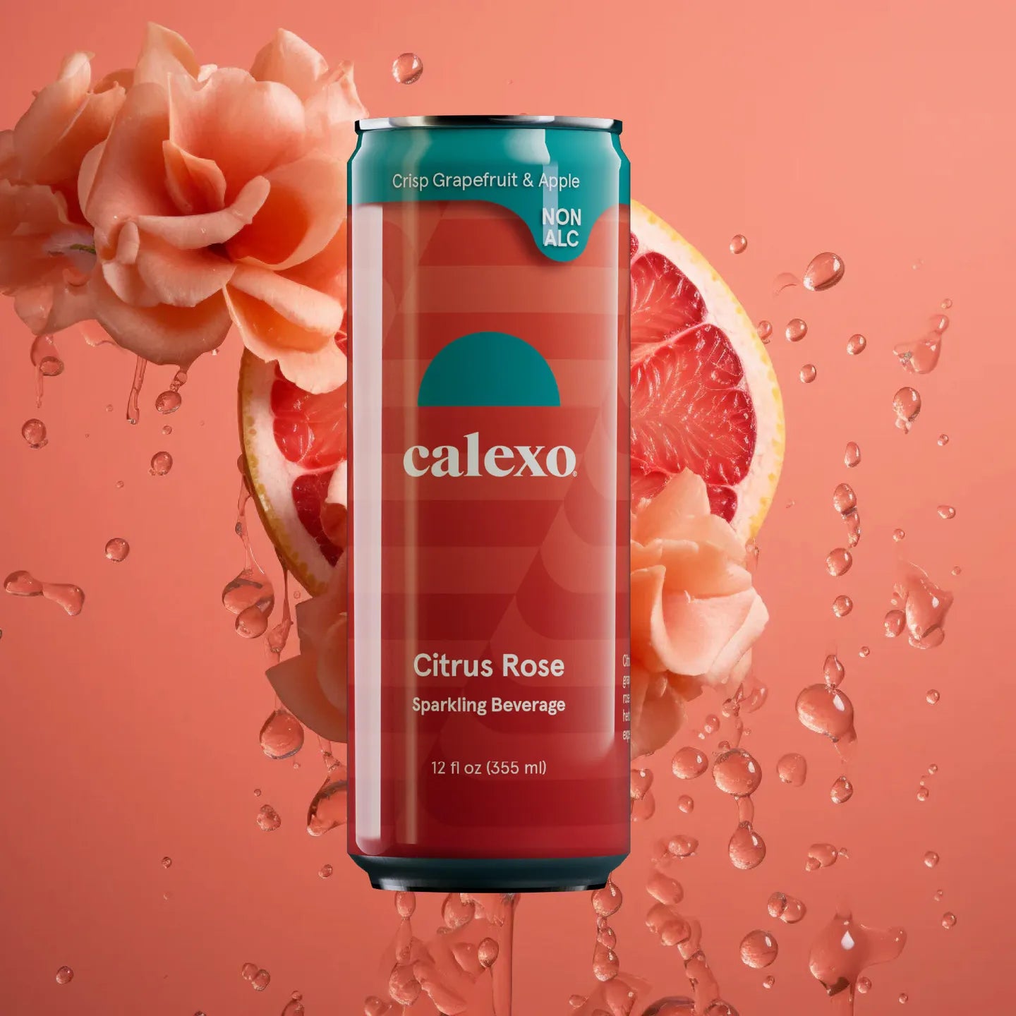 Calexo Citrus Rose 355ml x 4本